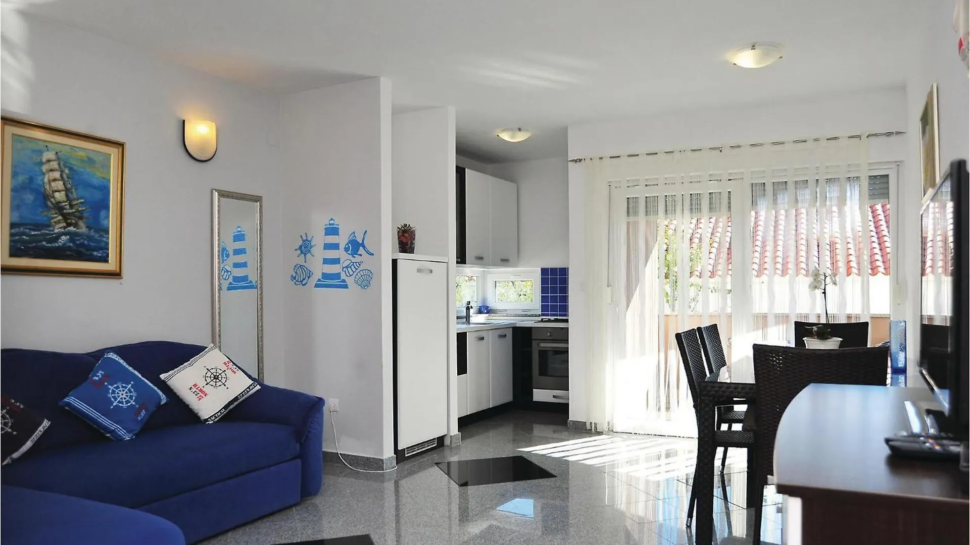Awesome Apartment In Bibinje With Kitchen